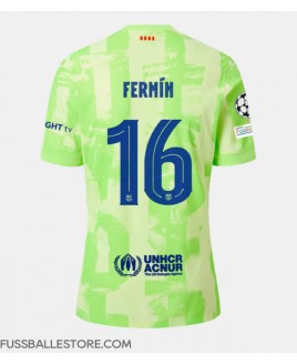 Günstige Barcelona Fermin Lopez #16 3rd trikot 2024-25 Kurzarm